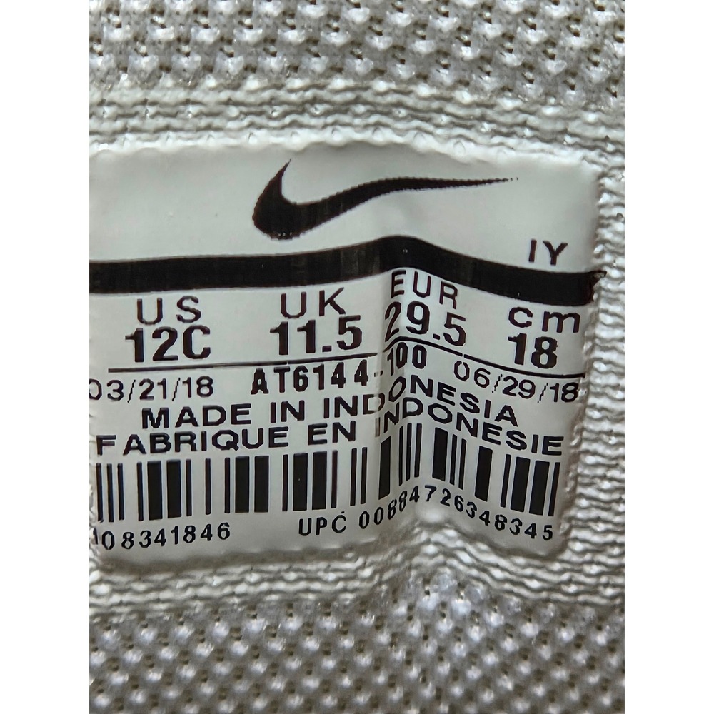 Nike‎ Air Max Plus TN Toddler Shoes Black White Red AT6144 100 Size 12C - Picture 2 of 9